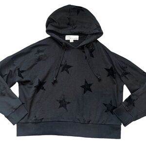 Vintage Havana’s black w black star hoodie